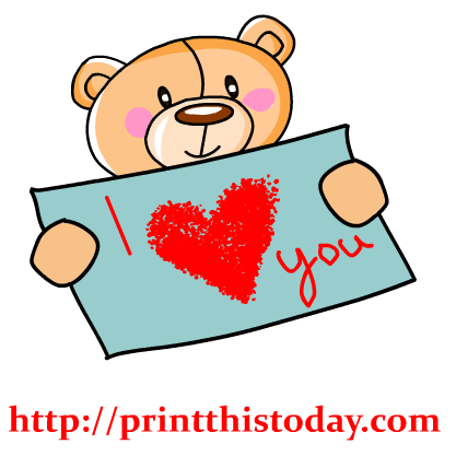 417x417 Love You Clipart