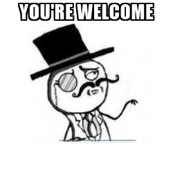 250x250 You'Re Welcome