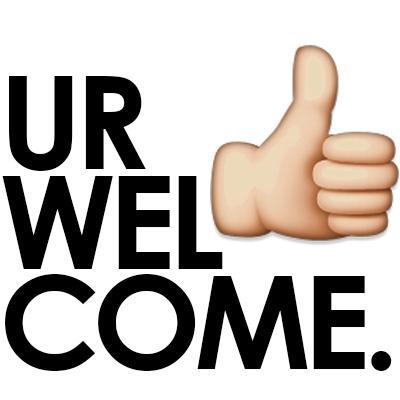 400x400 You'Re Welcome (@ur Welcomes) Twitter