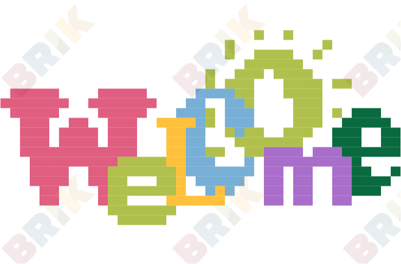822x542 You'Re Welcome Day Pixel Art Brik
