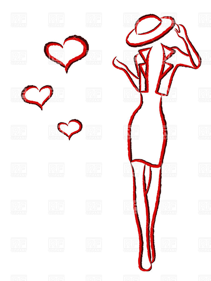 675x900 Graceful Young Woman In Hat And Jacket