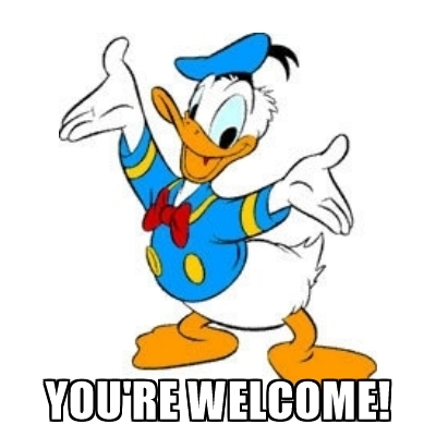 400x400 You'Re Welcome!