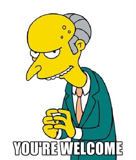 438x512 You'Re Welcome