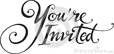 400x191 You'Re Invited To A Wedding Clipart