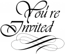 128x106 You Are Invited Clipart
