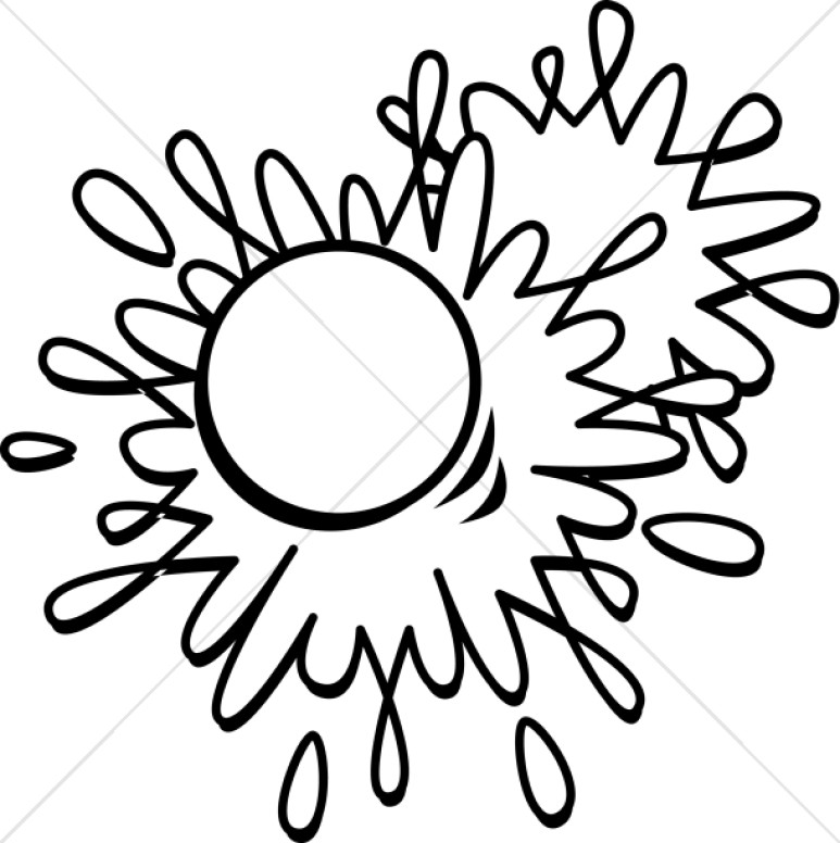 773x776 Paintball In Black And White Youth Program Clipart