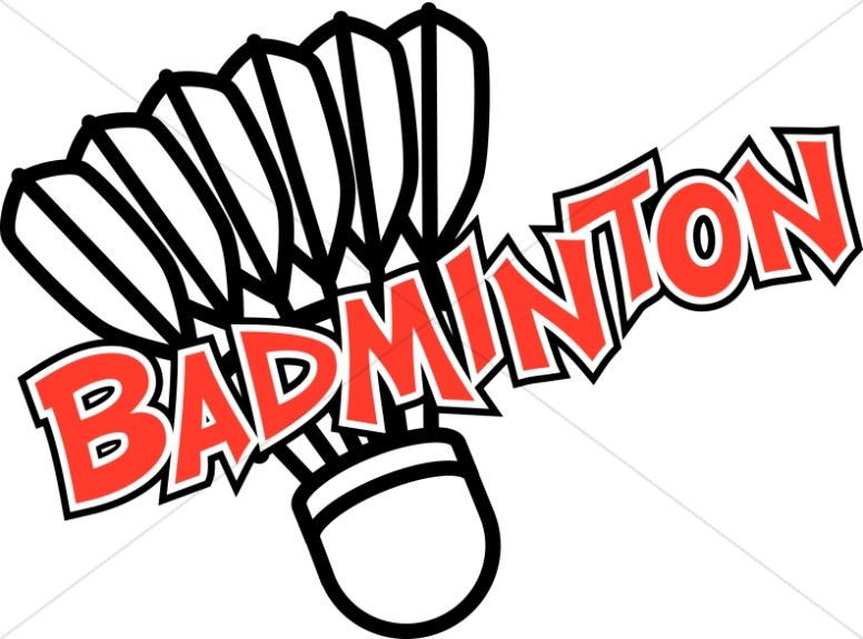 776x575 Black Clipart Badminton