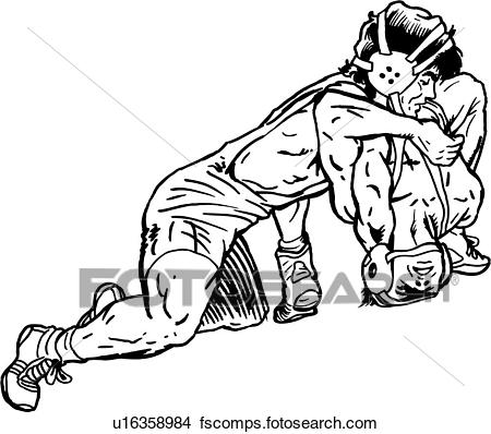 Youth Wrestling Clipart | Free download on ClipArtMag