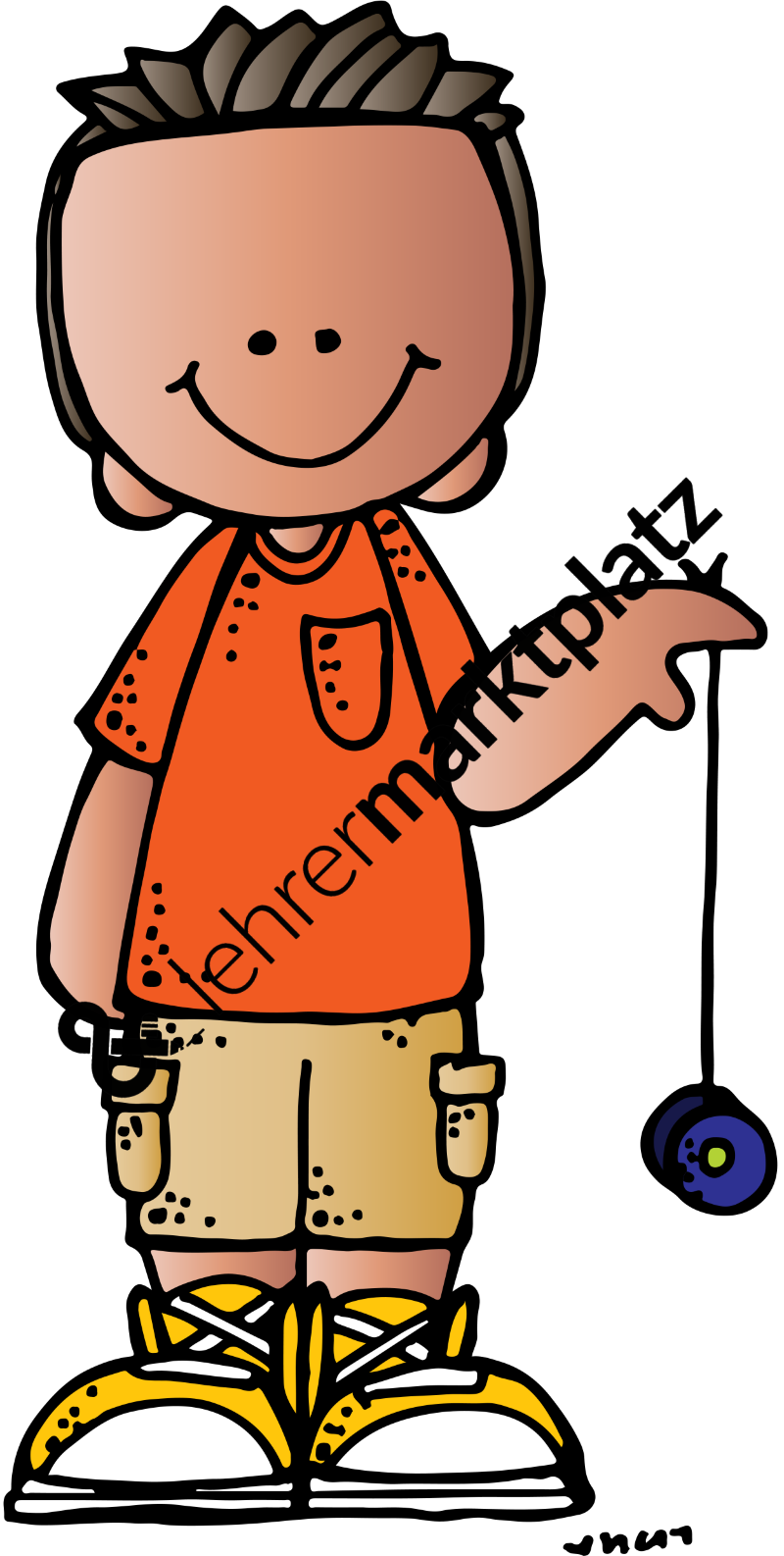 800x1586 Yo Yo Clip Art Mini Set Lehreralltag