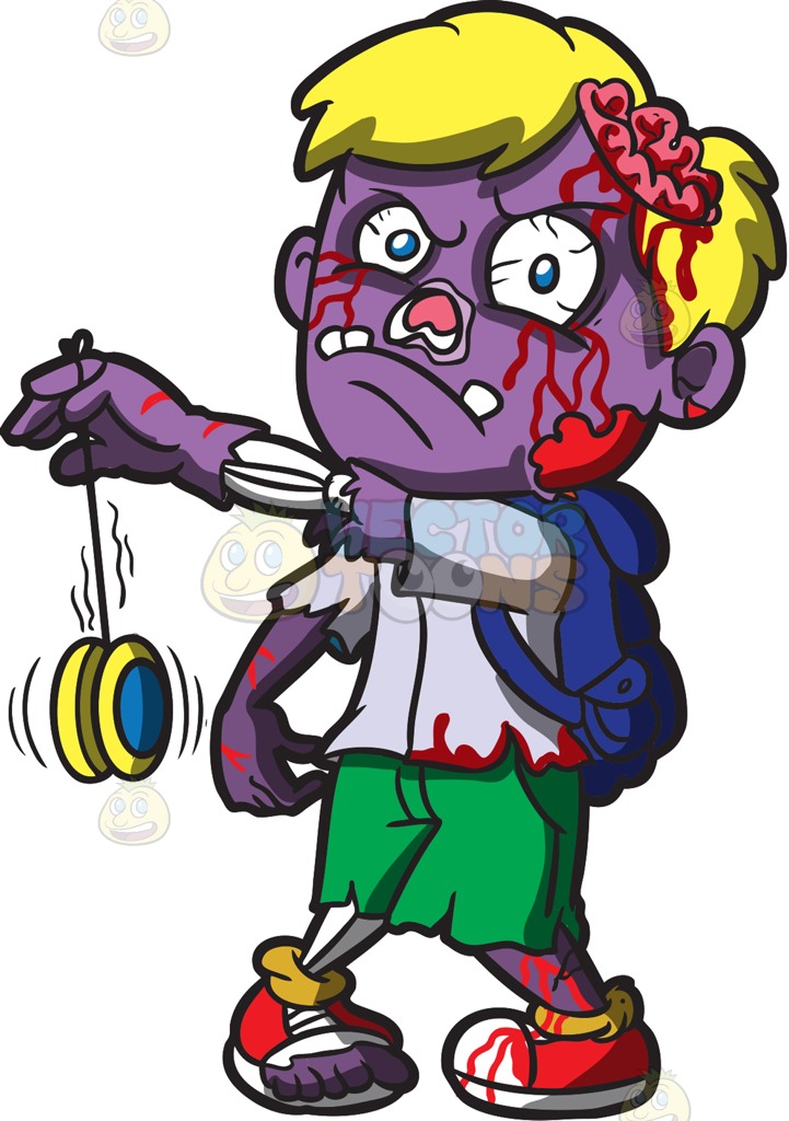721x1024 A Zombie With A Yoyo