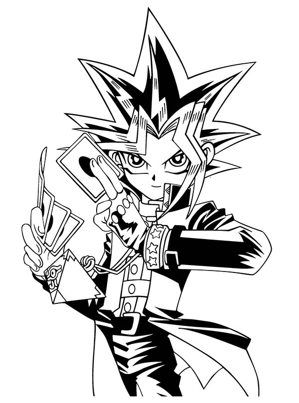 600x809 Duelist Kingdom And Battle City Tournament In Yu Gi Oh Coloring