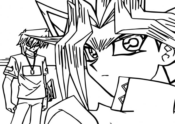 615x435 Coloring Pages Kids Arctic Fox Jump Coloring Page Yu Gi Oh