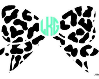 340x270 Cheetah Clipart Bow