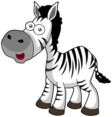 371x388 Cute Zebra Clipart Free Clip Art On 2 Clipartbarn