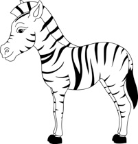 201x210 Search Results For Zebra Clipart