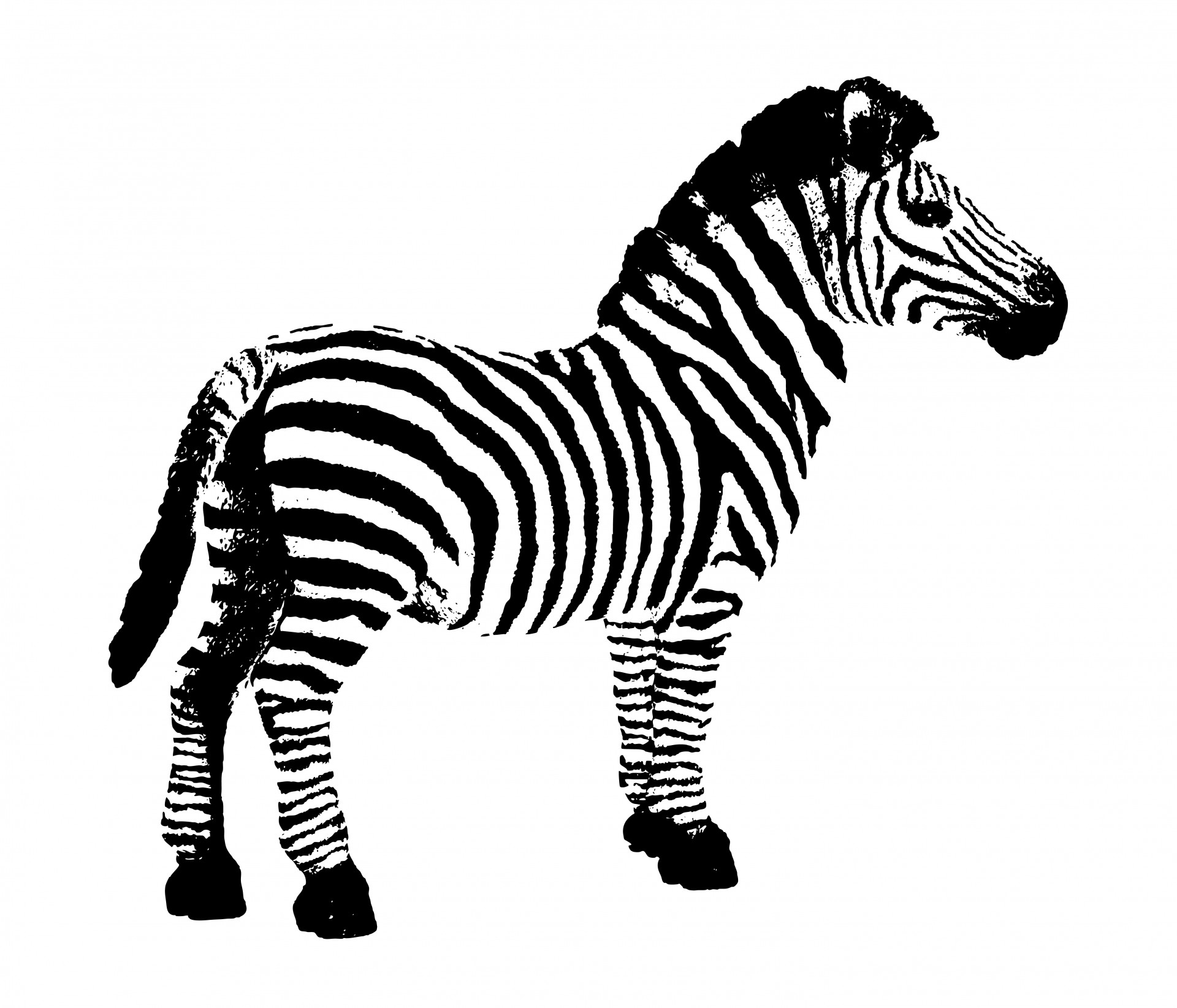 1920x1645 Zebra Clipart Free Pictures