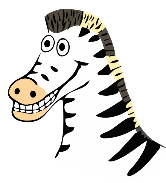 555x612 Zebra Clip Art Black And White Free Clipart Images 2