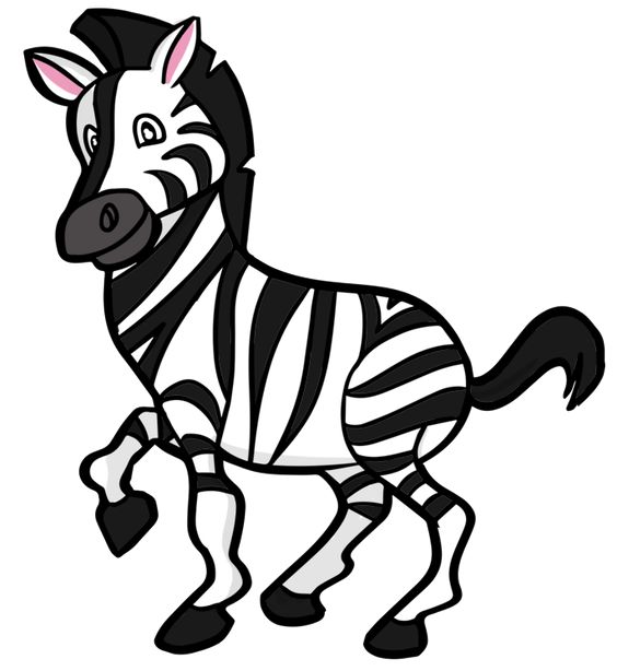 564x614 Zebra Clipart Animals Clip Art Wikiclipart