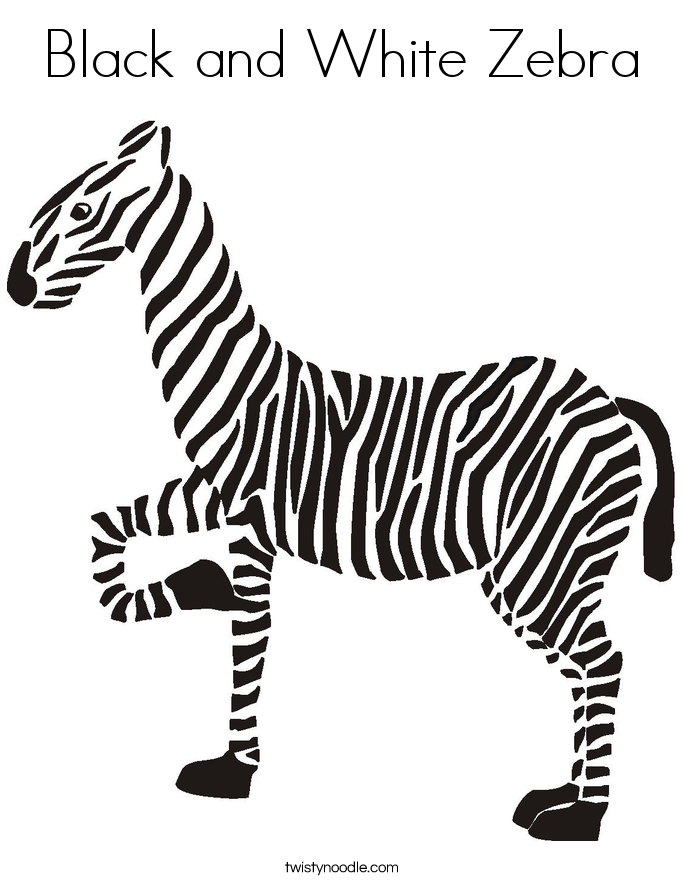 685x886 Zebra Coloring Pages