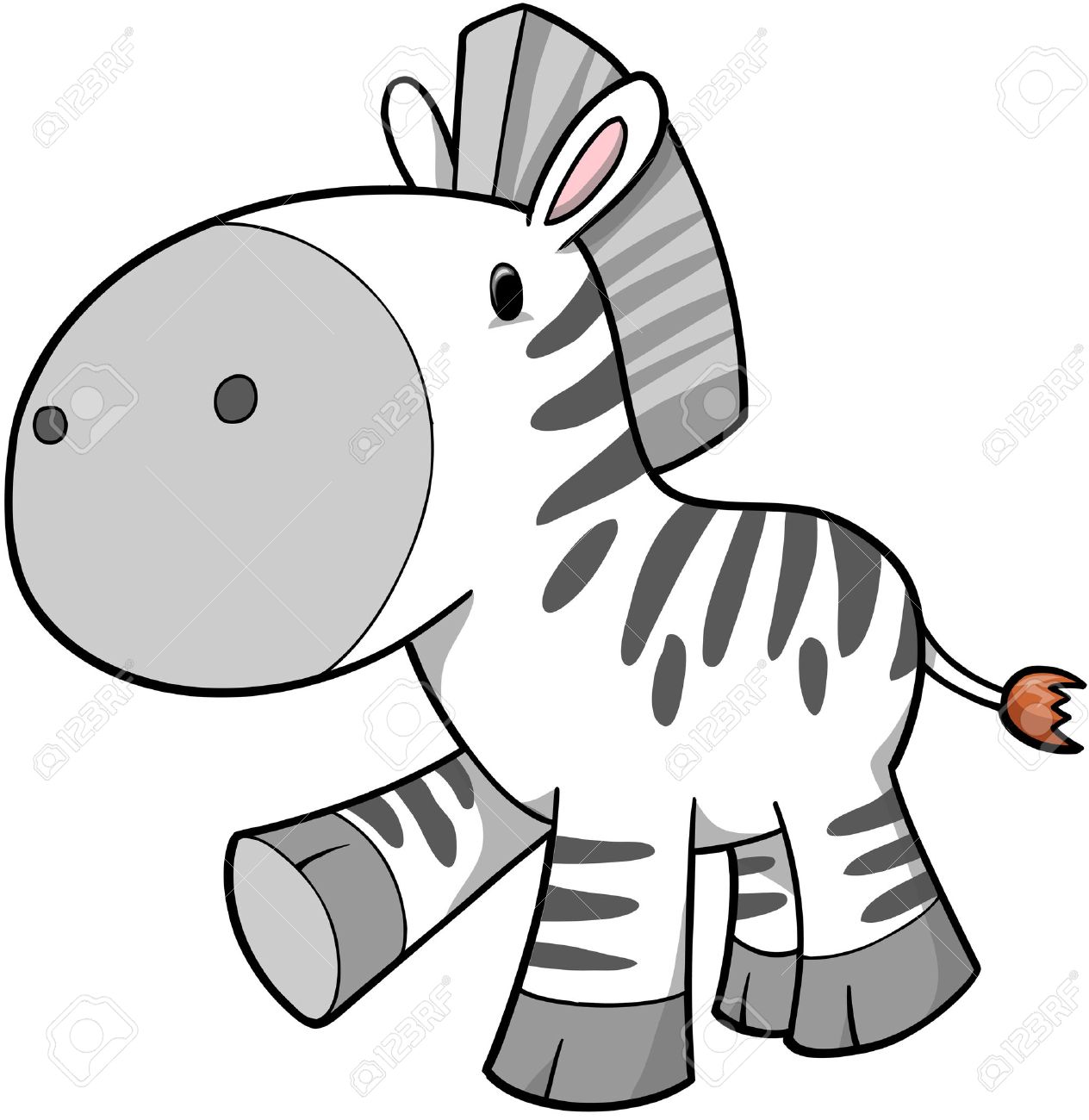 1264x1300 Zebra Vector Illustration Royalty Free Cliparts, Vectors,