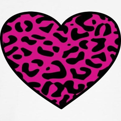 460x460 Pink Animal Print Clip Art