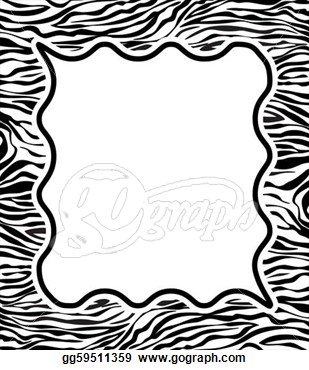 309x370 Zebra Border Clip Art