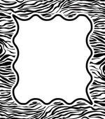 150x170 Zebra Clipart Border