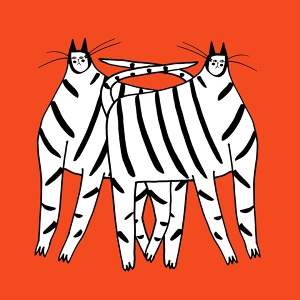 300x300 Zebra Art, Zebra Illustration, Art Print, Prints, Food And Drink