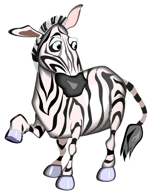 605x750 Free Zebra Clipart
