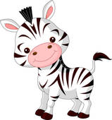 159x170 Zebras Clip Art