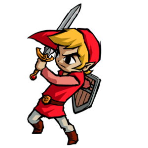 300x300 Link Zelda Red Mini Free Images