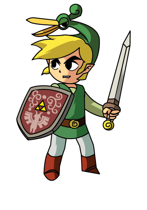 504x720 Zelda Clipart