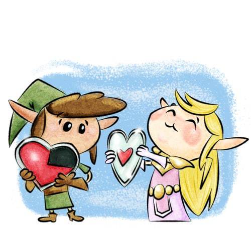 500x493 8 Bit Clipart Zelda