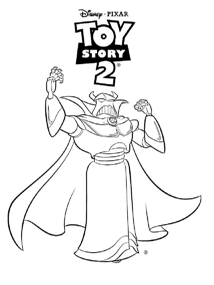 750x1000 Buzz And Zurg Coloring Pages. Free Printable Buzz And Zurg