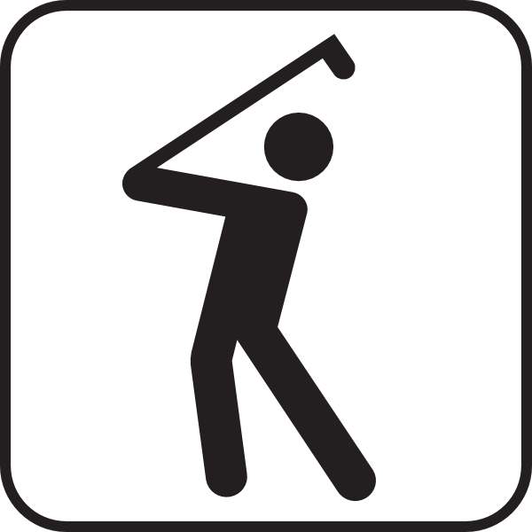 600x600 Golf Clip Art Black And White Many Interesting Cliparts