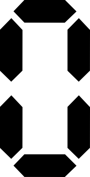 306x597 Zero Clip Art