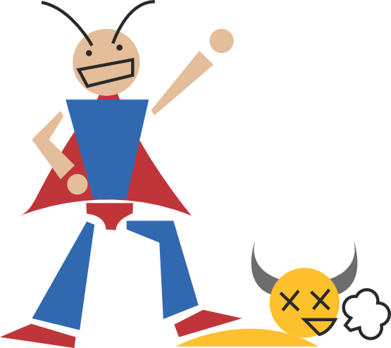555x494 Zero The Hero Clipart