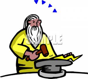 300x268 Making Lightning Bolts Clipart Image