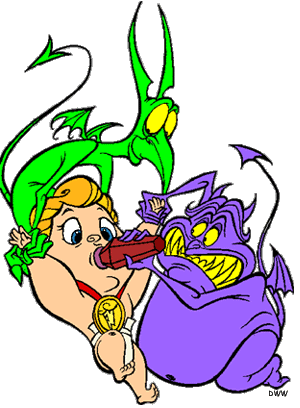 300x408 Baby Hercules And Baby Pegasus Clip Art Disney Clip Art Galore