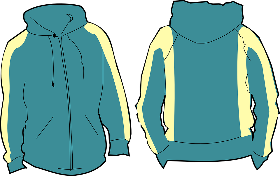 960x605 Sweatshirt Free Vector Graphic Shirt Zip Image On Pixabay Clipart