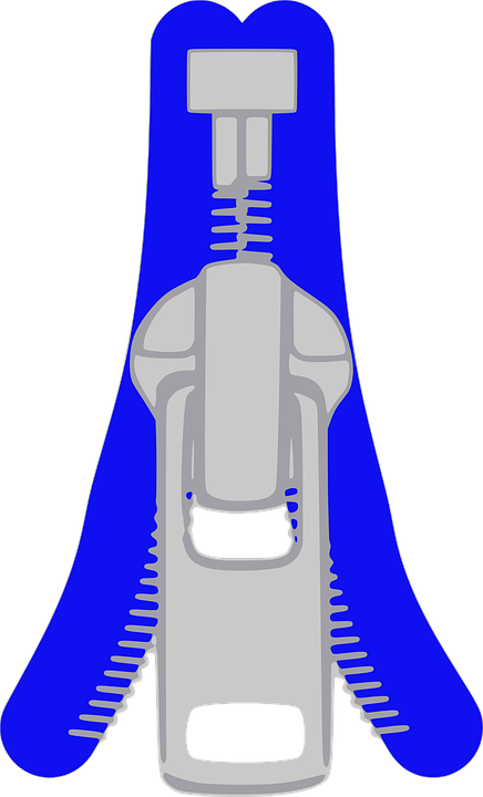 436x720 Zipper Clipart Cloth Zip