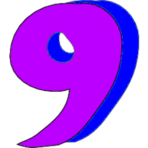 300x300 9 Clipart