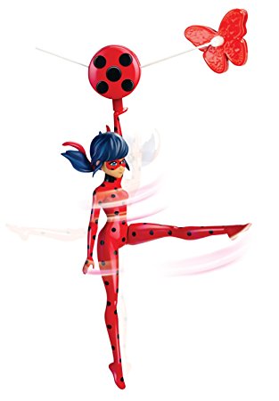 313x450 Miraculous Zip Line Ladybug Action Doll, 7.5 Toys