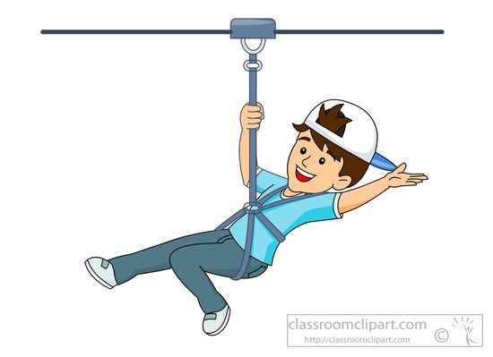 Ziplining Clipart | Free download on ClipArtMag