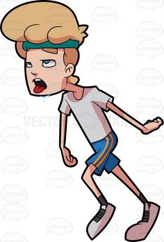 236x348 A Man Wiping His Sweat While Jogging