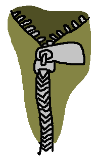 190x314 Animated Zipper Clipart