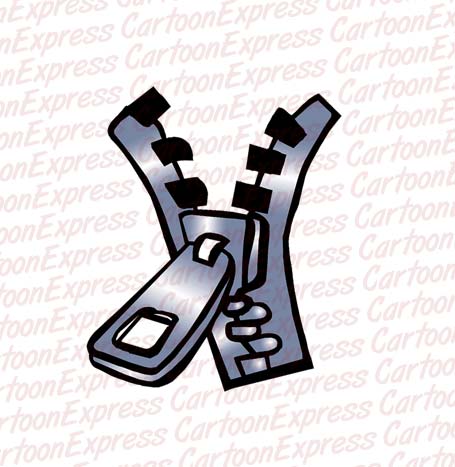 455x467 Zipper Clipart Cartoon