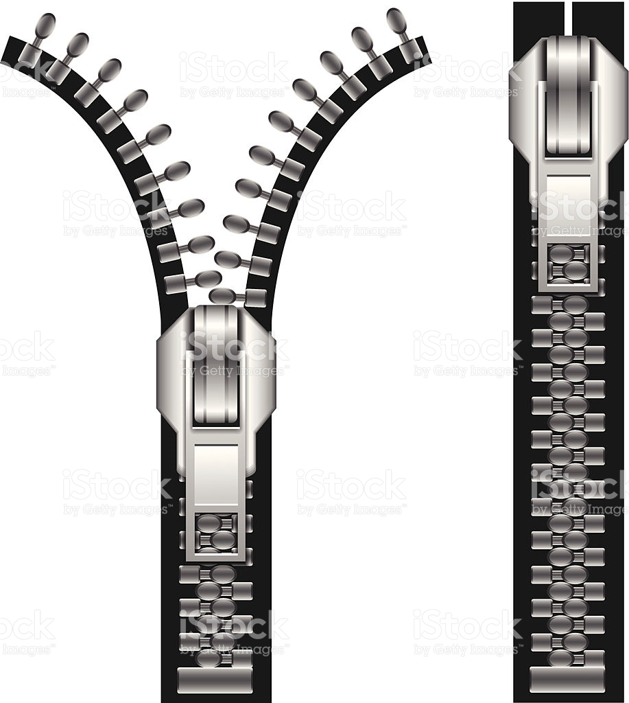 917x1024 Zipper Clipart Metal