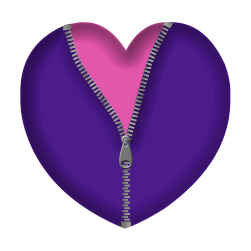 500x500 Zipper Clipart Purple