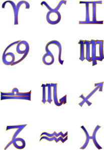 207x297 Clipart Of Zodiac Signs